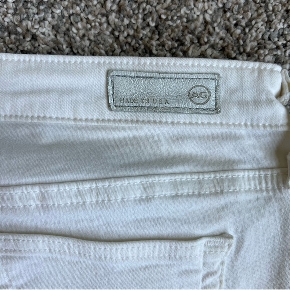 AG Adriano Goldschmied White Legging Ankle Skinny Jean, size 29, Made in USA - Picture 10 of 10